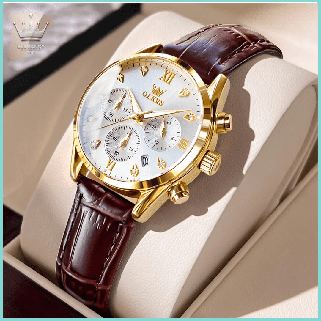 RELÓGIO ELEGANCY FEMININO LUXURY