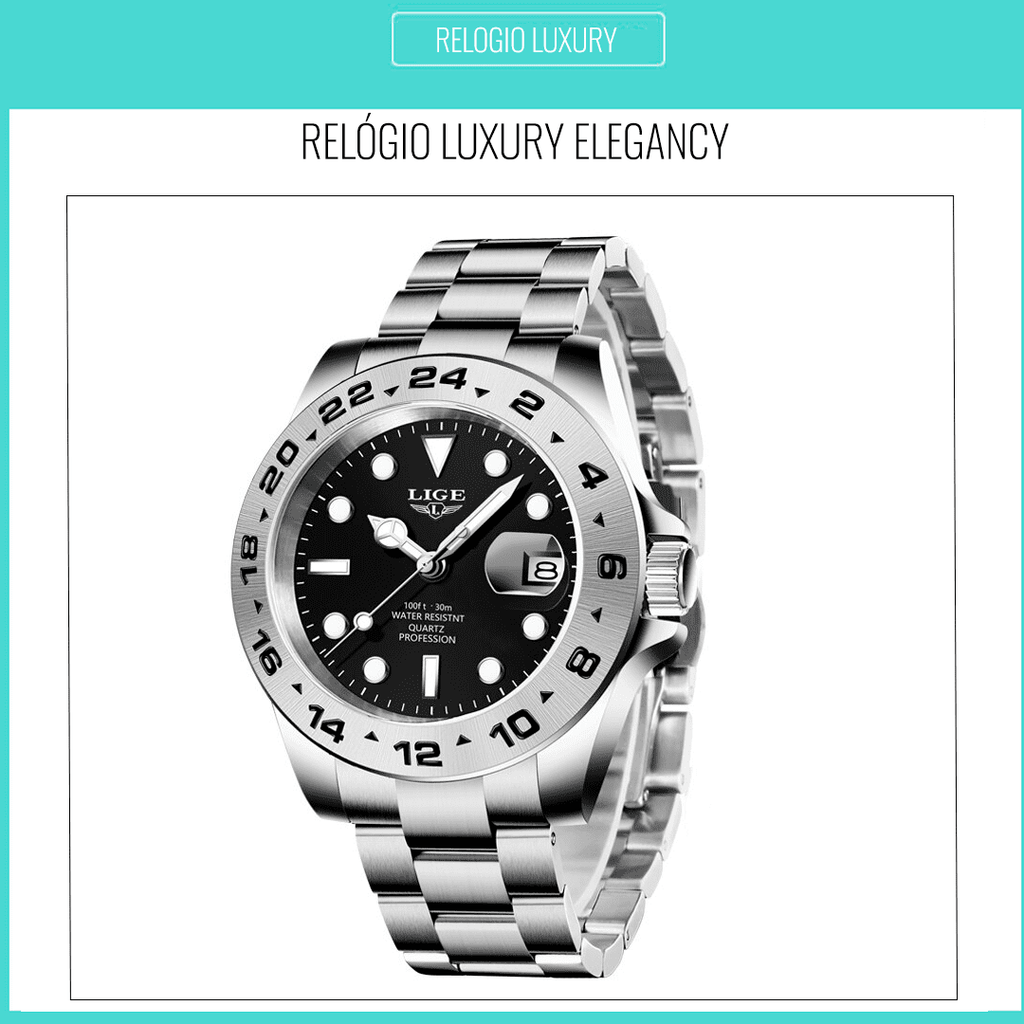 Relógio Luxury Elegancy