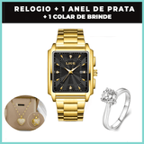 DOURADO COM PRETO + 2 BRINDES