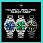 Relógio Olevs Bolt Original ( A PROVA D AGUA)