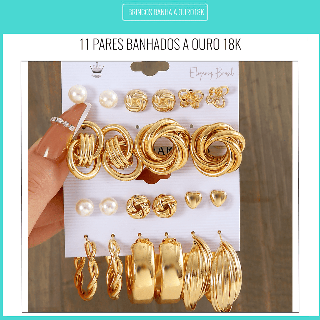 Conjunto de Brincos atacado-Super promoção