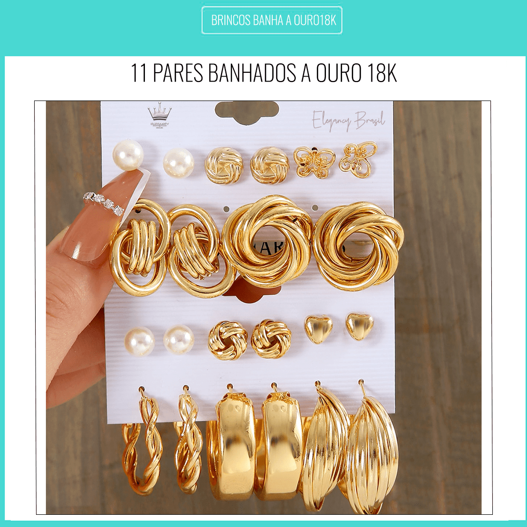 Conjunto de Brincos atacado-Super promoção