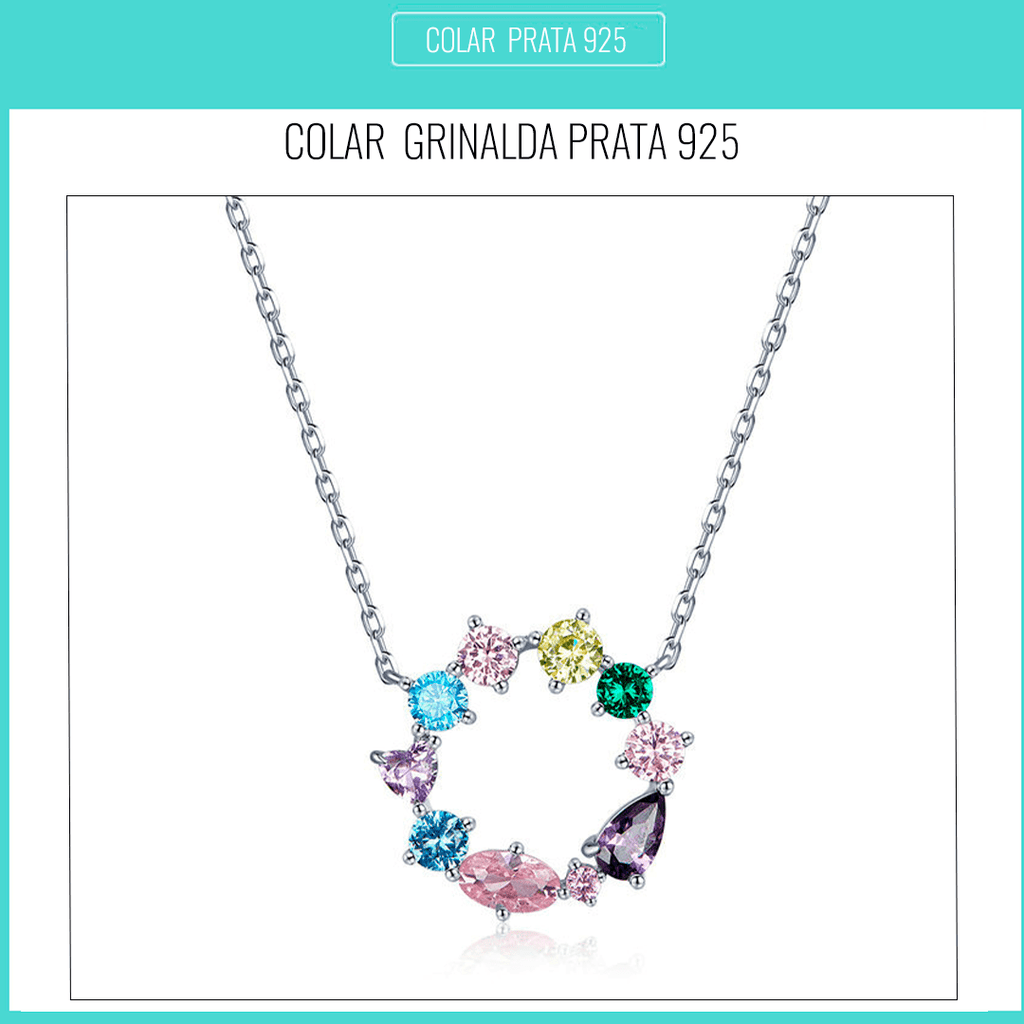 Colar Grinalda Prata 925