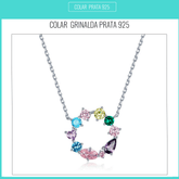 Colar Grinalda Prata 925