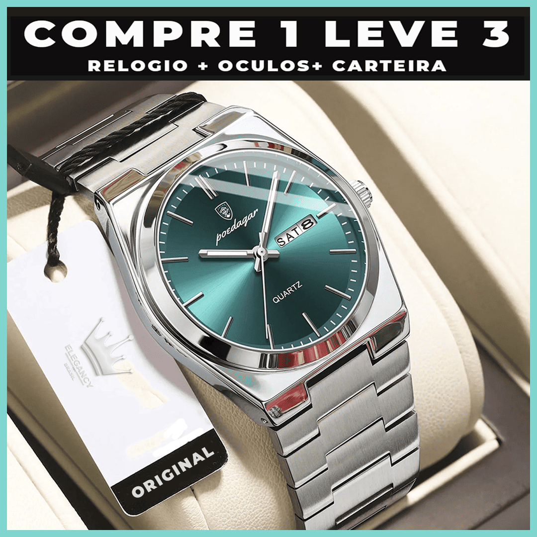 Relogio Classic original + 2 Brindes-Promoção