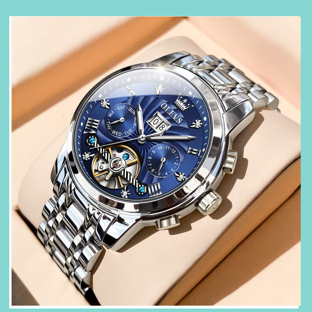 RELÓGIO MECANICO AUTOMATICO ELEGANCY