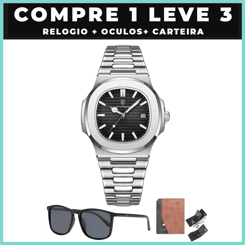 Relogio Elegancy Royal original (  A PROVA D AGUA)
