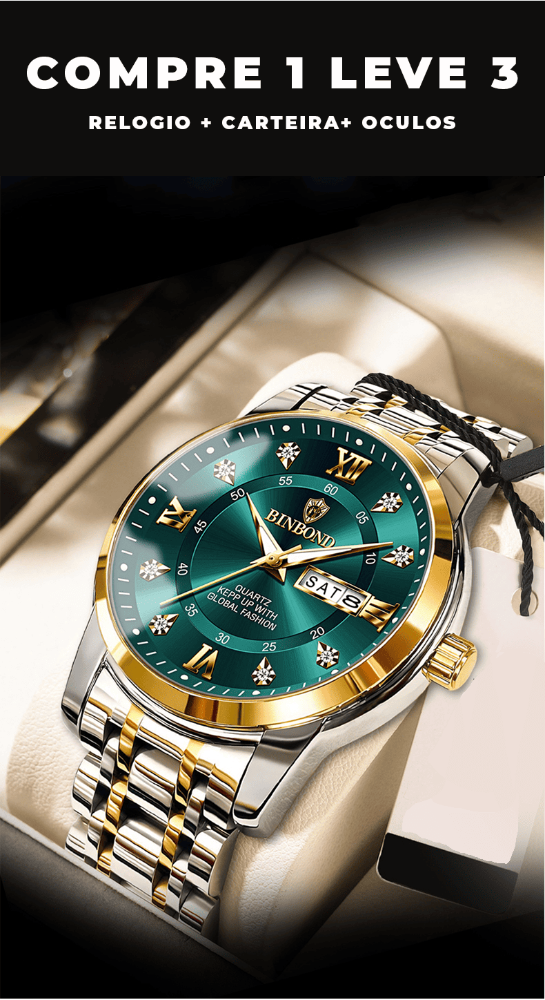 Relogio Elegancy Time original ( COMPRE 1 LEVE 3 )