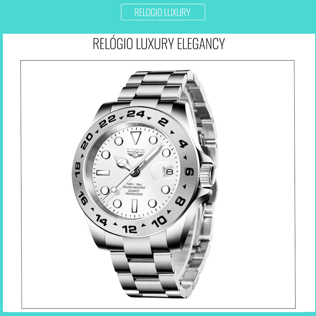 Relógio Luxury Elegancy