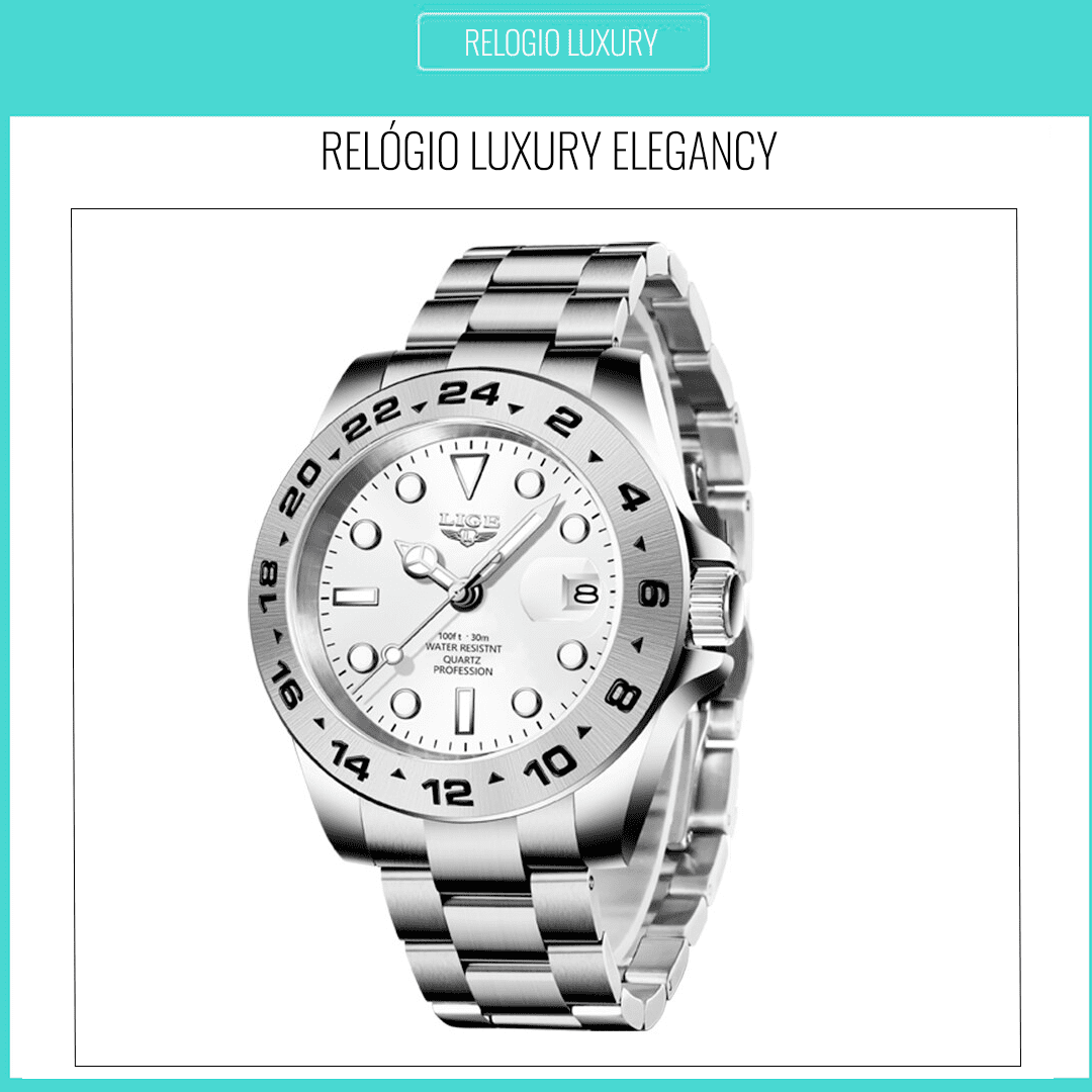 Relógio Luxury Elegancy