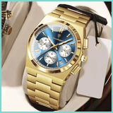 Dourado com Azul