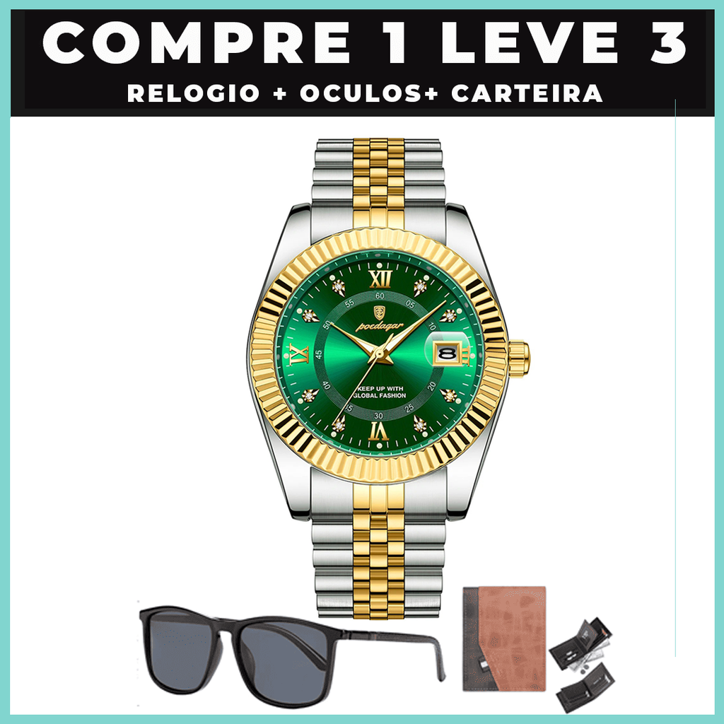 Relogio Elegancy Infinitus Rolexys