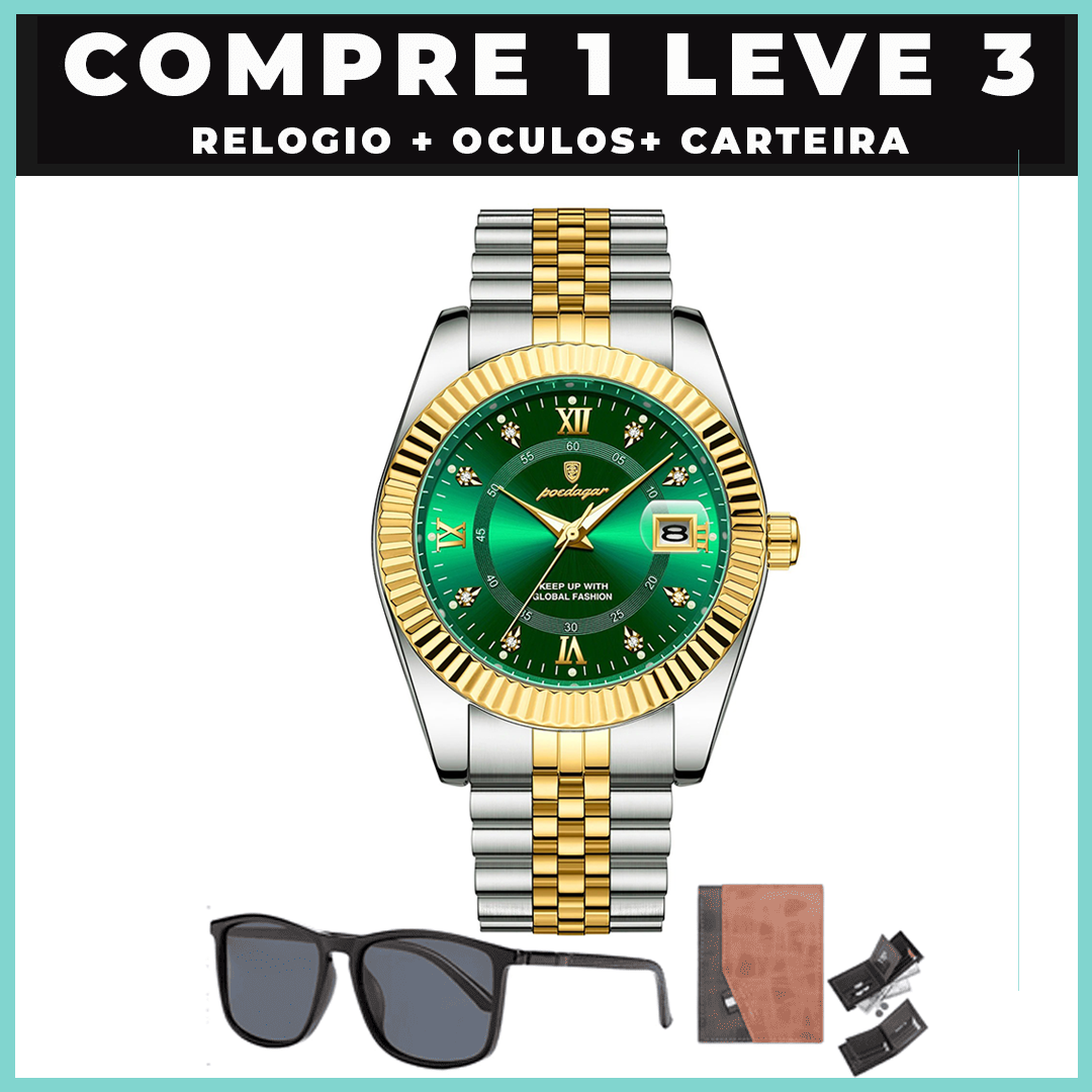 Relogio Elegancy Infinitus Rolexys