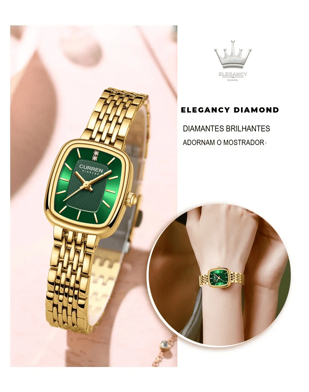 Relogio Femininino Eleganzzia
