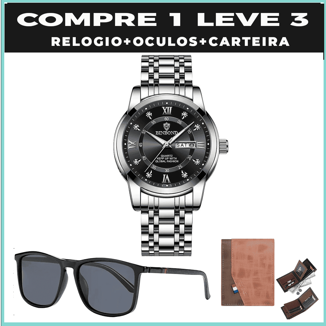 Relogio Elegancy Time original ( COMPRE 1 LEVE 3 )