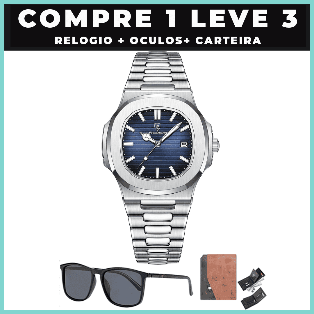 Relogio Elegancy Royal original (  A PROVA D AGUA)