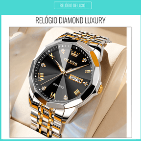 Relógio Diamond ( À prova d água) Promoção