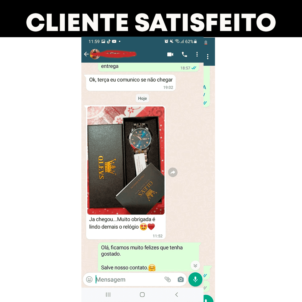 Relógio Diamond ( À prova d água) Promoção