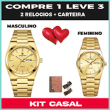 KIT CASAL DOURADO + BRINDE