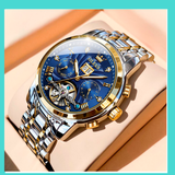 DOURADO COM AZUL