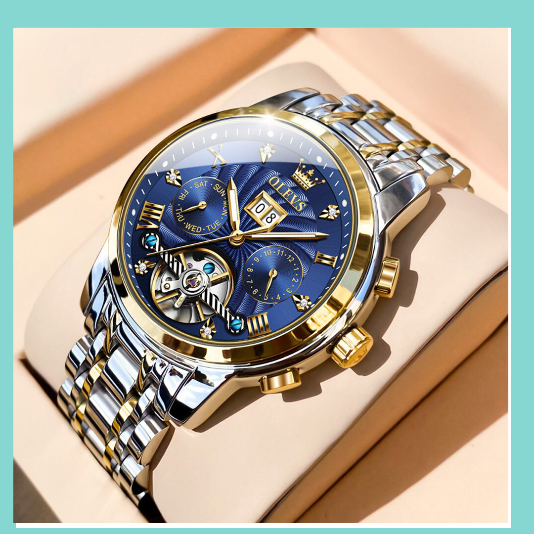 RELÓGIO MECANICO AUTOMATICO ELEGANCY