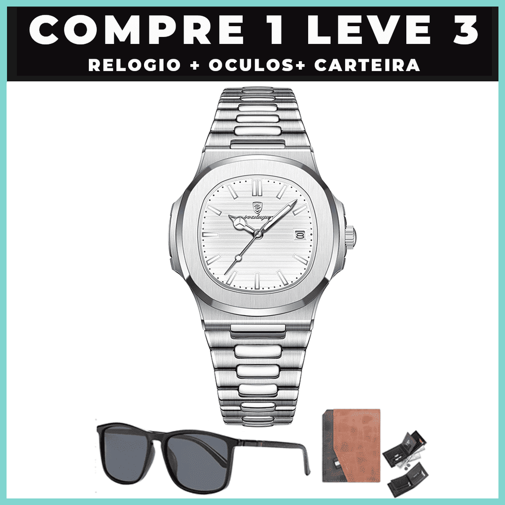 Relogio Elegancy Royal original (  A PROVA D AGUA)