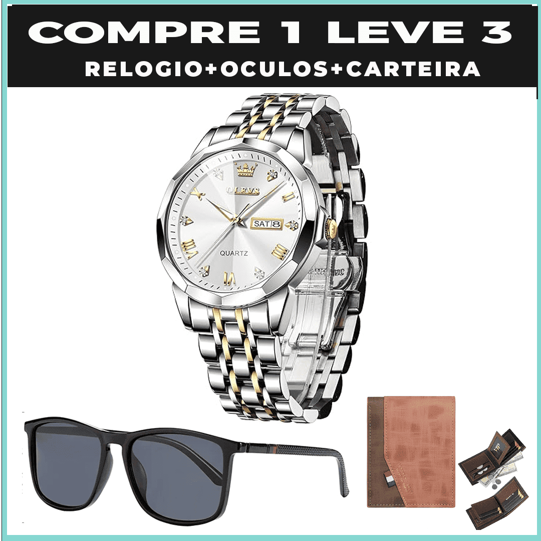 Relógio  Diamond  (COMPRE 1 LEVE 3)
