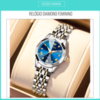 Relógio Feminino Diamond Elegancy