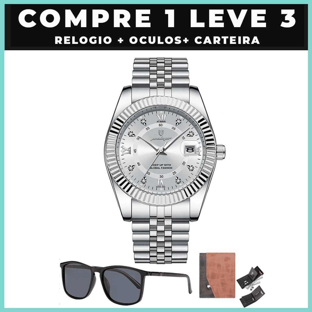 Relogio Elegancy Infinitus Rolexys