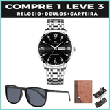 PRATA  + OCULOS  + CARTEIRA
