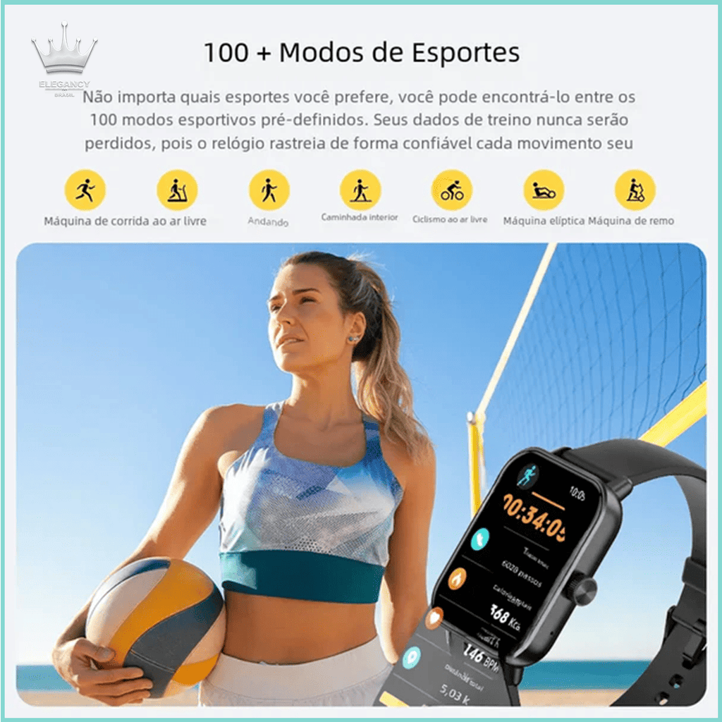 RELOGIO DIGITAL P81 ORIGINAL+ FONE