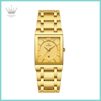 Relogio  Gold Masculino Wwoor Elegancy