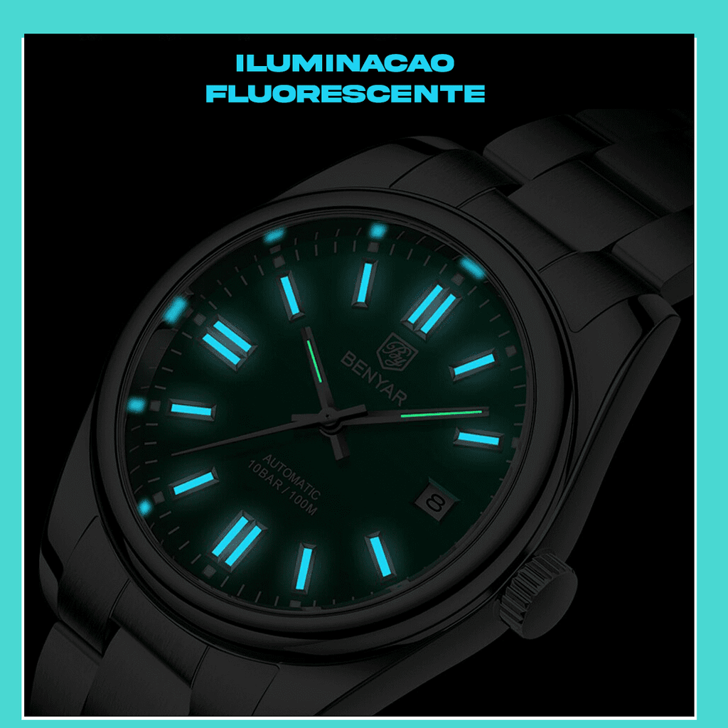 Relógio  BENYAR Mecânico Automático Original