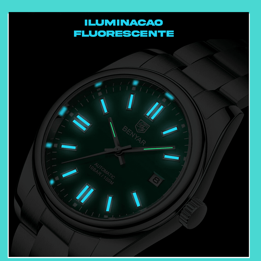 Relógio  BENYAR Mecânico Automático Original