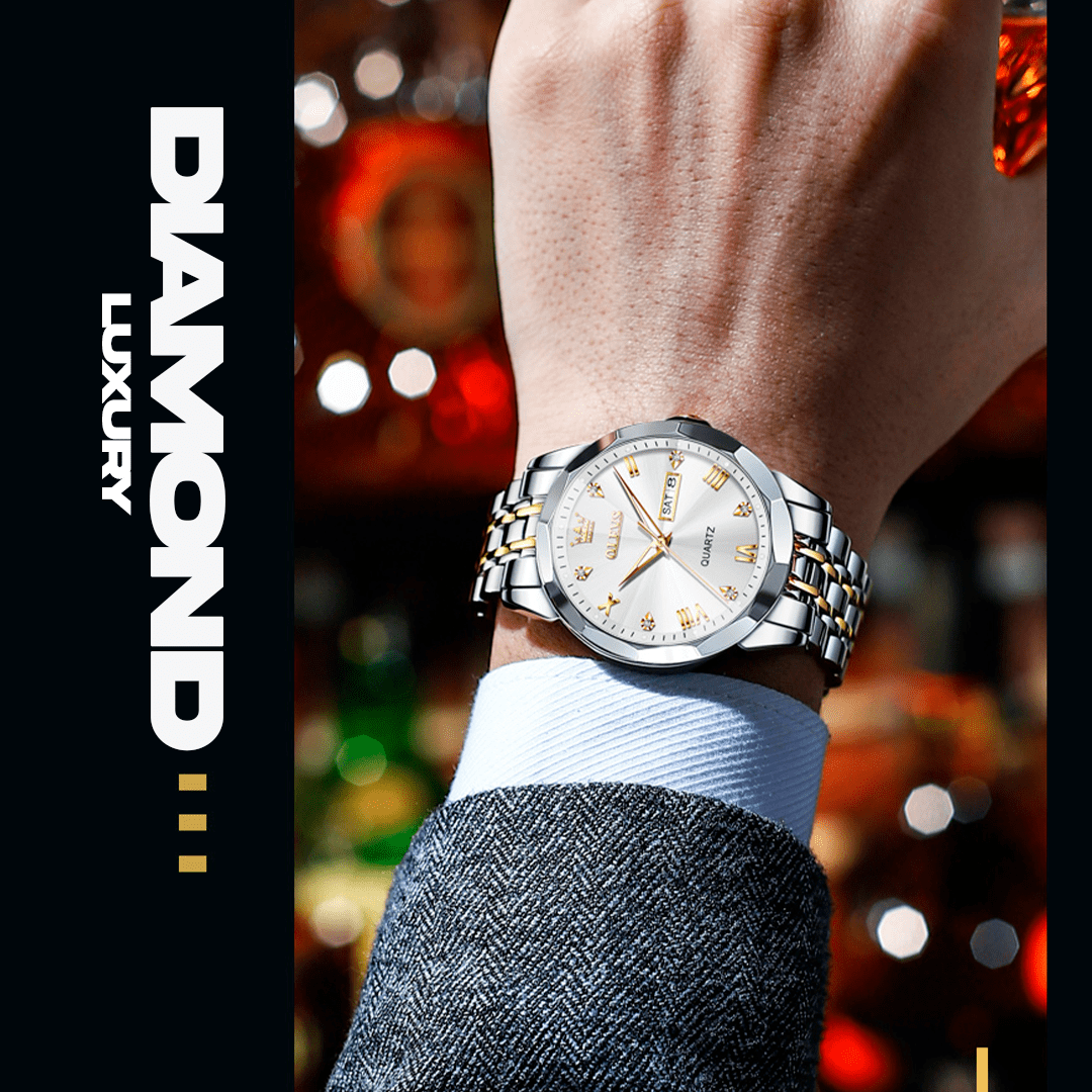 Relógio  Diamond -( A prova d agua) Original-Promoção