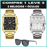 Dourado Com Preto + Prata + brinde