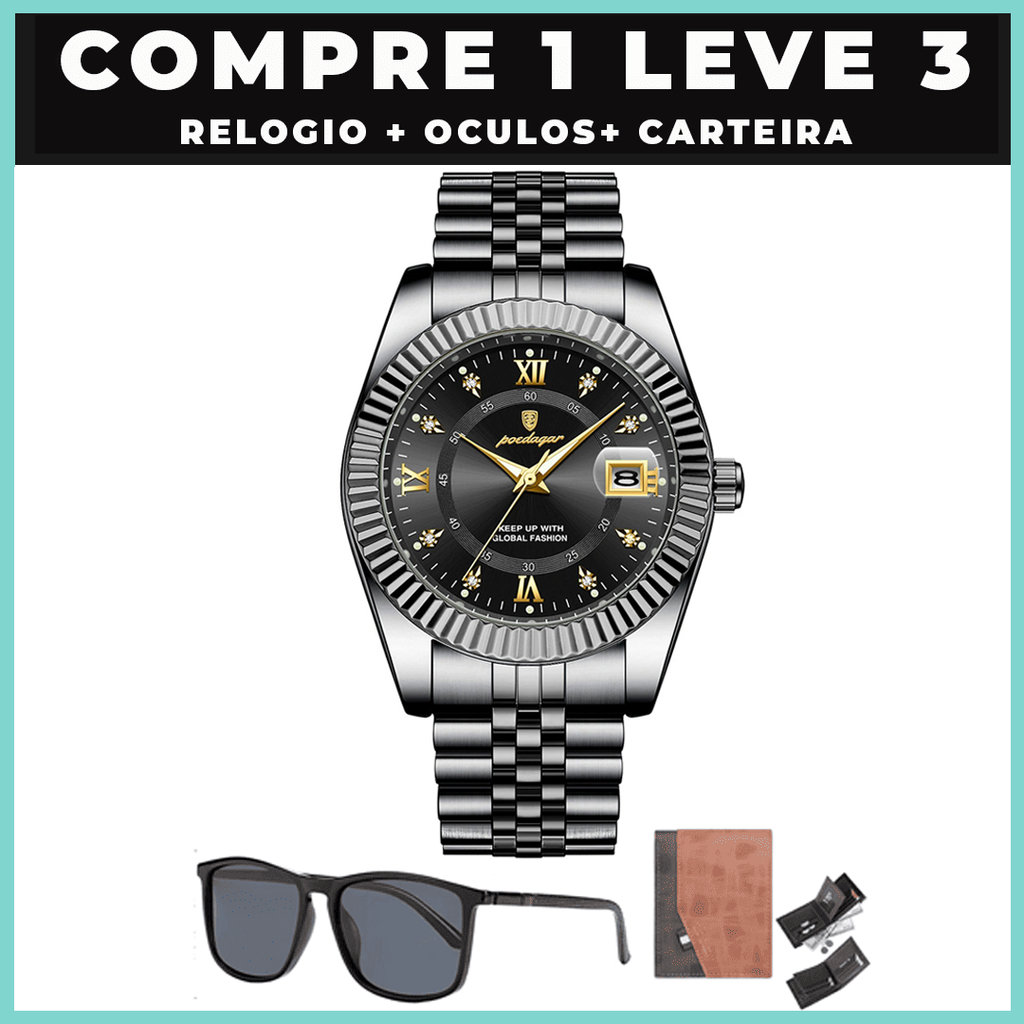 Relogio Elegancy Infinitus Rolexys