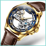 Dourado com Azul