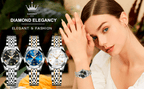 Relógio Feminino Diamond Elegancy