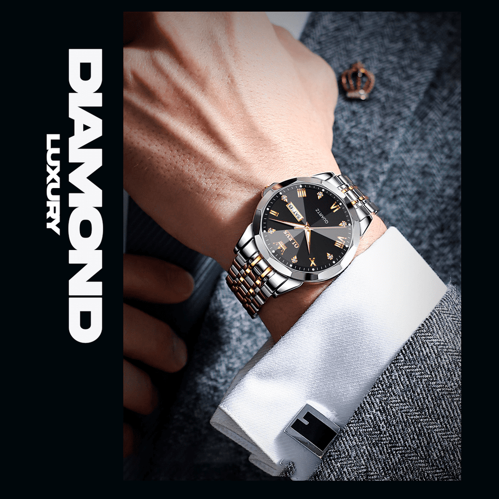 Relógio  Diamond  (COMPRE 1 LEVE 3)