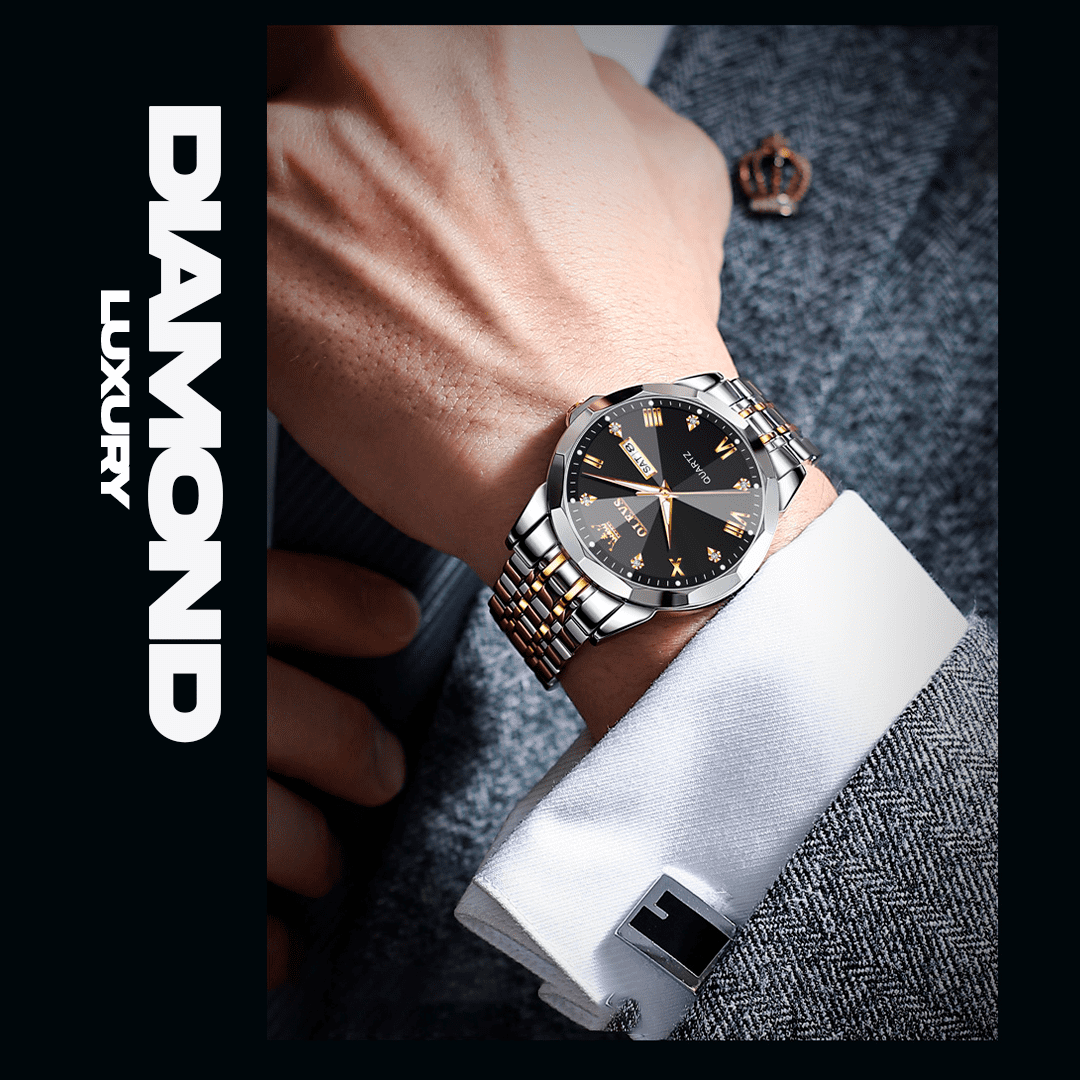 Relógio  Diamond -( A prova d agua) Original-Promoção