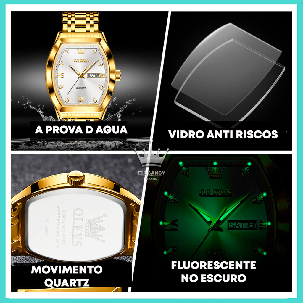 Relógio Diamond Eleganzzia ( LANÇAMENTO- A PROVA D AGUA)