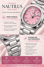 Relógio Feminino Nautilus