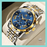 DOURADO COM AZUL