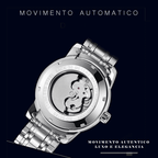 Relogio Automatico Luxury Turbilhão