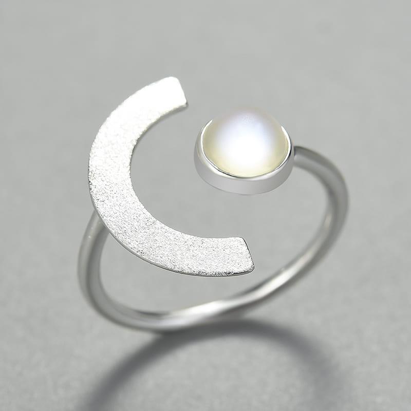 Anel Lua Elegancy Prata 925