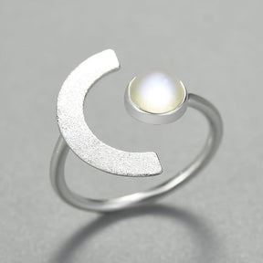 Anel Lua Elegancy Prata 925