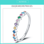 Conjunto de Anéis Elegância Prata 925
