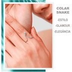 Conjunto Snake Prata 925