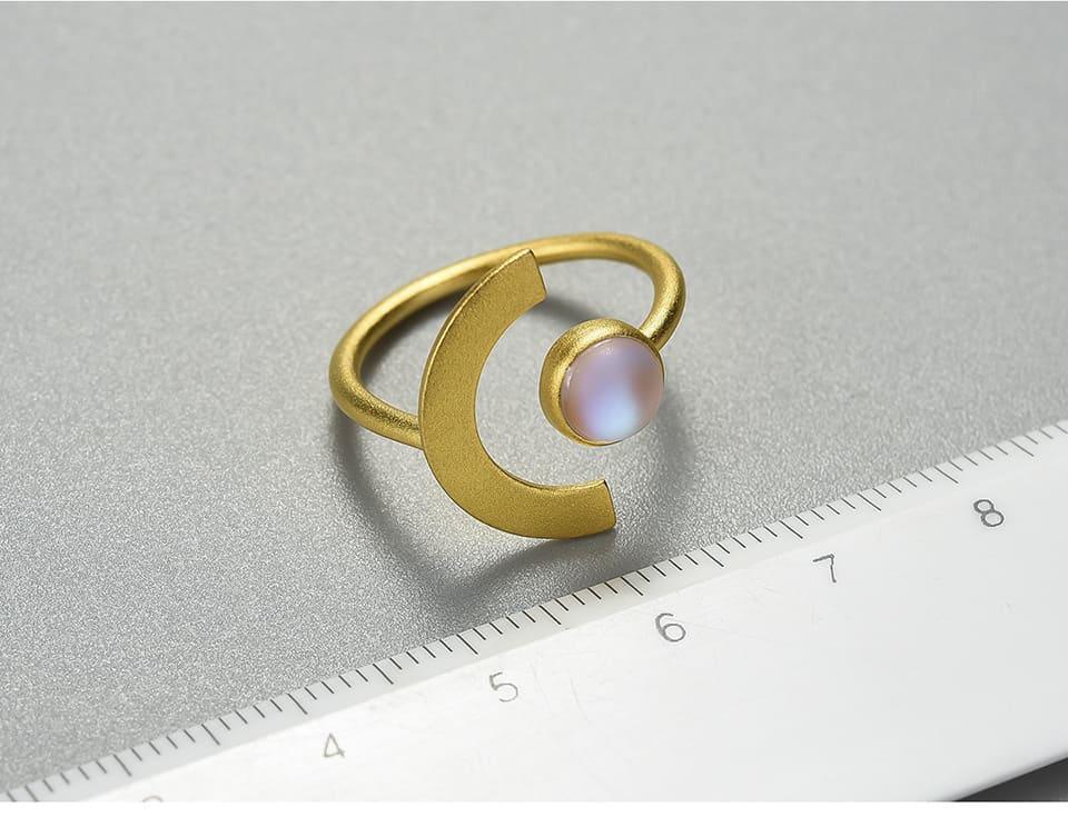 Anel Lua Elegancy Prata 925